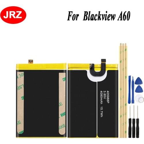 For Blackview A60 Battery 4080mAh Mobile Phone Replacement Batteria Batterie For Blackview A60 Accumulator AKKU+Tools