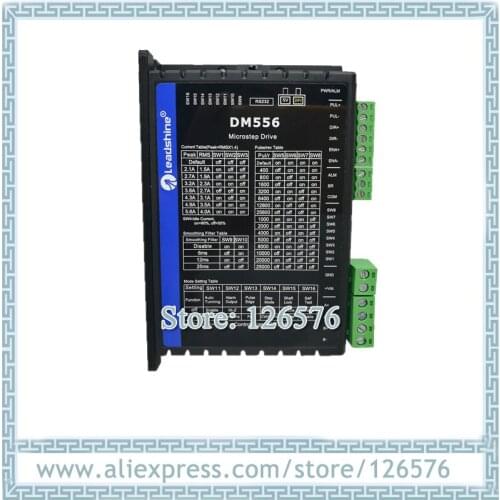 Leadshine DM556 V2.0 V3.0 CNC Stepper Motor Driver 5.6A 20-50VDC 2-Phase Stepping driver for 57/86 stepper motor