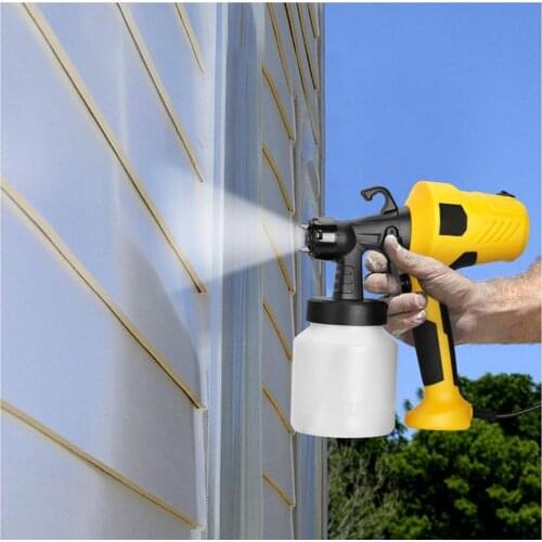 Electric Handheld Spray Gun Paint Sprayers 2.5mm Nozzle 800ML Spraying Airbrush For Painting Cars Wood Furniture Wall 220 V