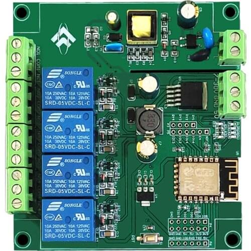ESP8266 ESP-12F WiFi Relay Module AC90-250V/DC7-30V/5V Smart Home Remote Control Wireless WIFI Module Delay Relay Switch