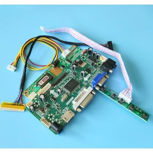 Kit for LP154WX4-TLA2/LP154WX4-TLA3 1280X800 Display panel moitor 30pin HDMI+DVI+VGA LCD Audio Controller Board M.NT68676