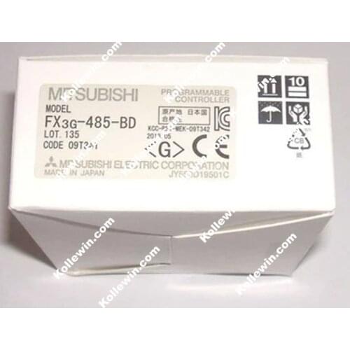Original FX3G-485-BD RS485 Interface PLC FX Series Communication Board, FX3G-485BD Expansion Board 1 Channel, NEW FX3G485BD