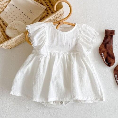 Casual Baby Girls Rompers Sleeveless Pure Color Jumpsuit Clothes Summer Girls Rompers Kids Baby Girl Clothes Rompers
