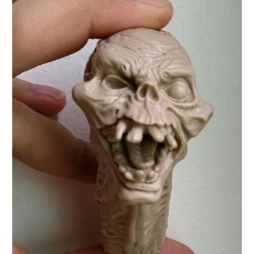 Blank 1/6 Scale Zombies Monsters Ghost Head Sculpt Unpainted Fit 12" Figure