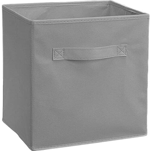 Foldable Clothes Storage Box Cube Basket Bins Organizer Non Woven Cabinet Stroage Bins Household Fabric Box for Home Closet