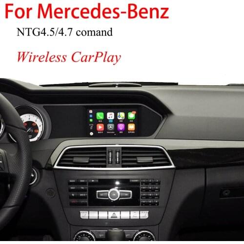 2011-2014 Class A B C E ML GLK SLK GL Comand NTG4.5 CarPlay for Mercedes-Benz Support Android Auto Google Map CarPlay
