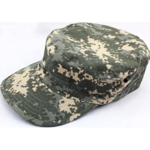 2021 Unique Male Hat Summer Man Camouflage Tactical Hat Army Bionic Sun-Shadingcadet Military Cap Personality