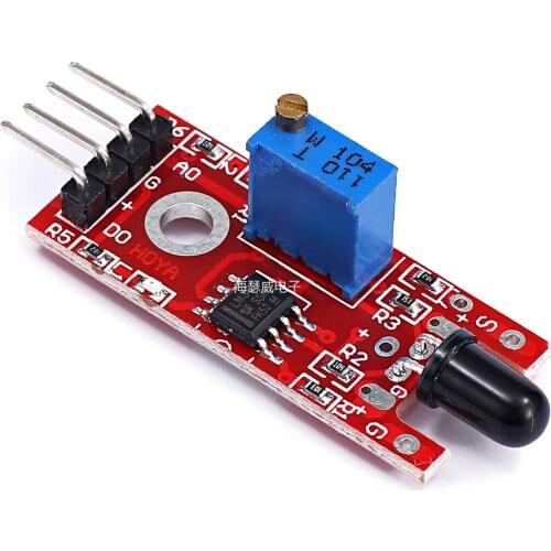 4pin KY-026 IR Flame Sensor Fire Detection Module Detects Infrared Receiver for DIY KIT