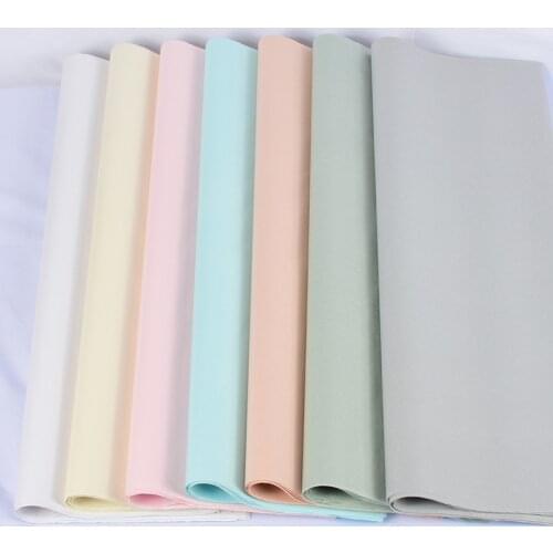 40pcs 50x70cm Tissue Paper Flower Gift Packaging Craft Paper Roll Tissue Paper Pack Material Bouquet Florist Supplies