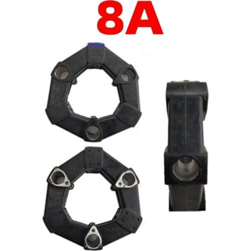 Free shipping for 8A 8As coupling elastic original rubber durable high quality rubber excavator parts