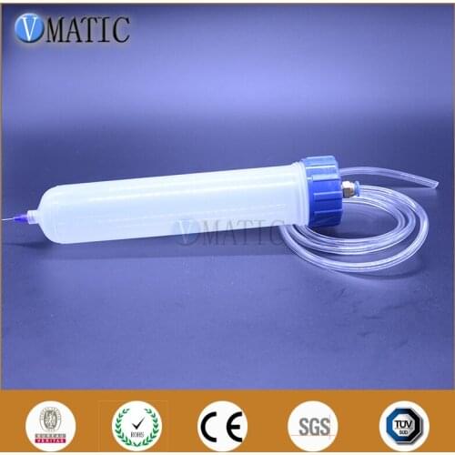 Free Shipping New Thickening Explosion Proof 200cc/200ml Helix Luer Lock Tip Dispenser Syringe Barrel With Adapter
