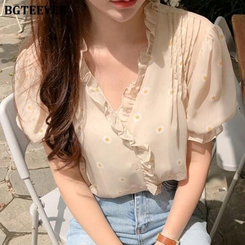 BGTEEVER Women's Printed Shirts