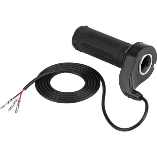Black Universal Motorcycle Accelerator 12V attracting and providing Throttle Electric Scooter Twist Speed Throttle Grip