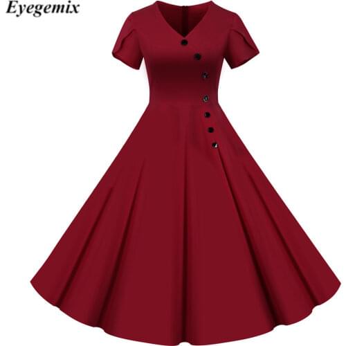 Eyegemix Summer Dresses With Buttons