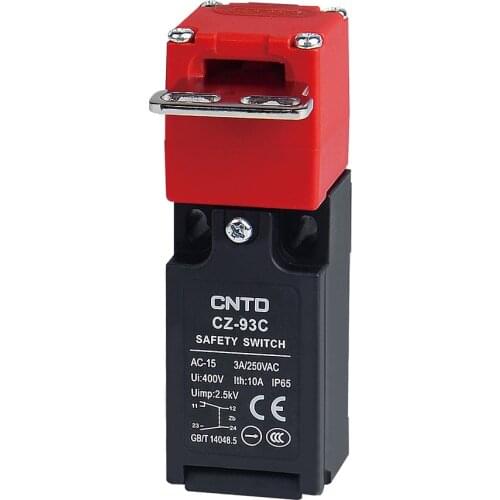 CZ-93C Safety Door Limit Switch Micro Switch 1NO 1NC 3A with Key