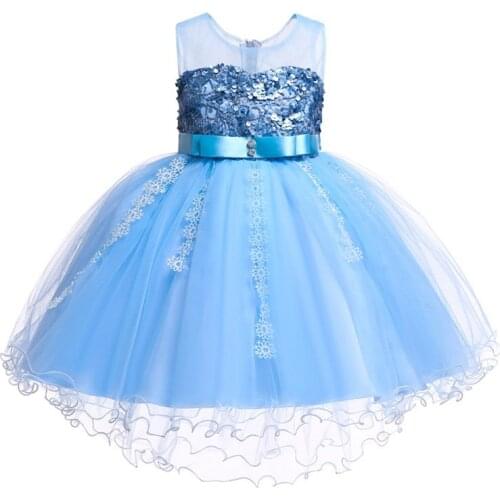 2020 Summer Vintage Dress Costume Kids Dresses For Girls Children Party And Wedding Dress Princess Dress Elegant 3 10 12 Years