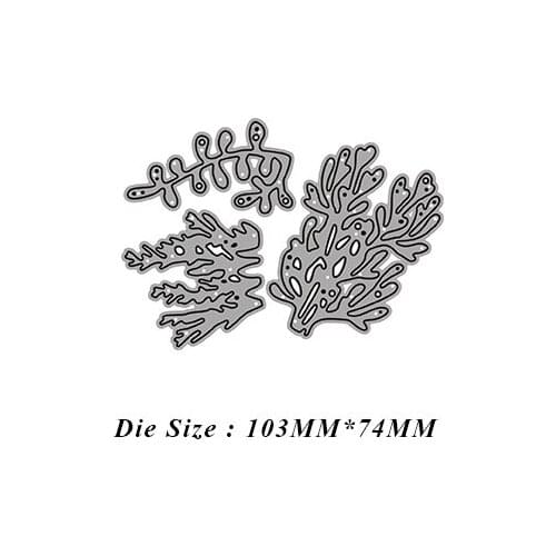 JMCRAFT 2021 Seaweed In The Sea #7 Metal Cutting Dies DIY Scrapbook Handmade Paper Craft Metal Steel Template Dies