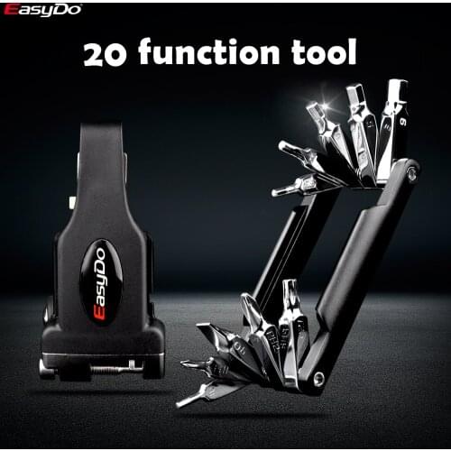EasyDo Bicycle Repair Tools Kit Multitool Hex Spoke Cycling Screwdrivers Tool Tyre Lever Allen Wrench MTB Mountain Bike tools