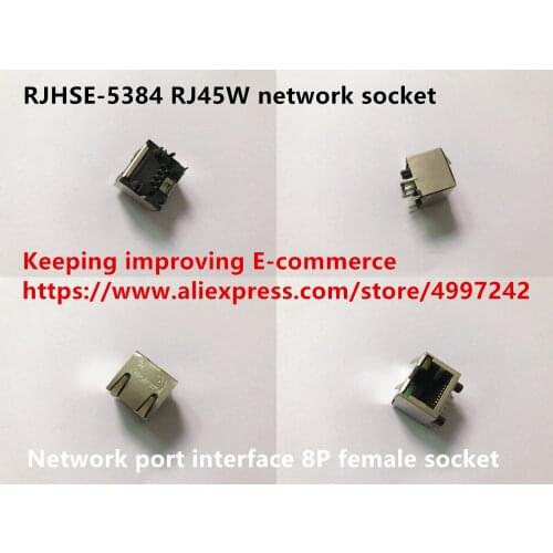 Original new 100% RJHSE-5384 RJ45W network socket network port interface 8P female socket connector