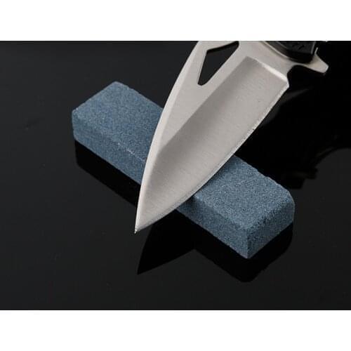Professional Knife Sharpener Black Stone Double Side Sharpening Grinder Stone Whetstones Kitchen Accessories