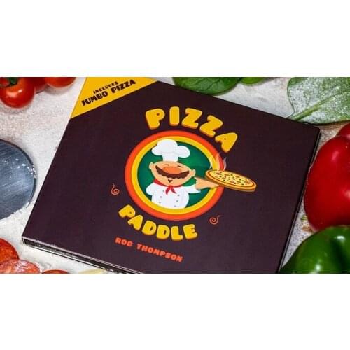 Pizza Paddle Tricks By Rob Thompson Magic Props Gimmicks Illusion Mentalism Classic Toy Close up Performer Magician Funny Street