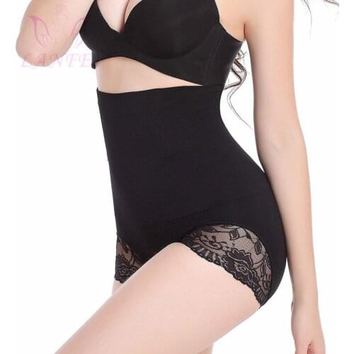 LANFEI Hi-waist Seamless Women Shaping Panties Body Shaper Pulling Waist Trainer Shapewear Tummy Control Pant Slimming Underwear