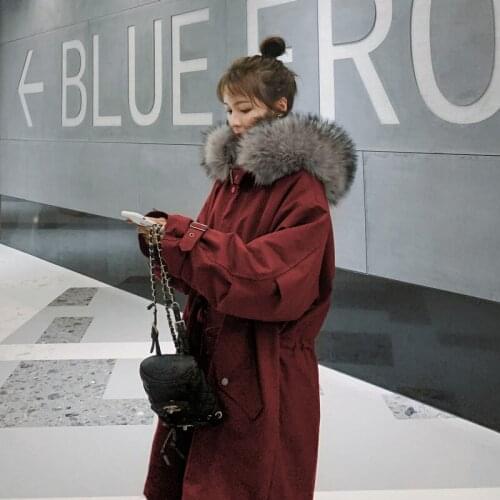 ZVAQS Winter Clothes Women 2020 Woman Parkas Hooded Faux Fur Jacket Thick Oversize Coat Long Womens Clothing Femme Veste TN26