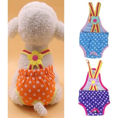 1PCS Dog Physiological Pants Pet Underwear For Small Meidium Girl Dogs Pet Dog Menstruation Underwear Briefs Pet Dog Products