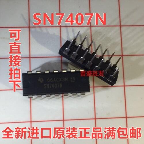 100% New&original SN7407N DIP14 SN7407NSR SOP14