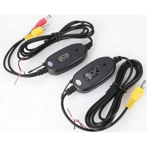 2.4G WIRELESS transmitter for AV video and analog CVBS view Module adapter Car Monitor back up Reverse Rear View Camera