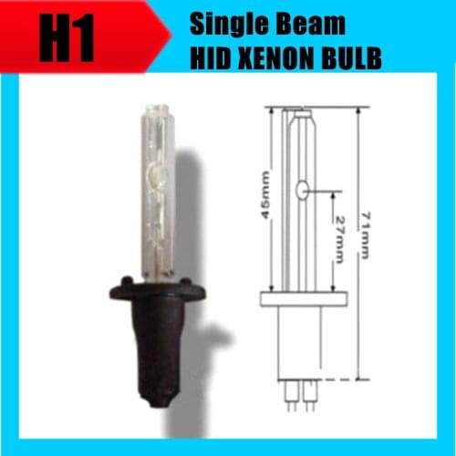 2X 35W 12V hid light bulb H1 auto headlight HID Lamp light car motorbike H1 4300K 5000K 6000K 8000K hid light bulb headlight hid