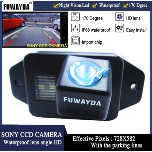 FUWAYDA SONY CCD Chip Special Car Rear View Reverse Backup Parking Safety CAMERA for TOYOTA LAND CRUISER PRADO 2700 4000