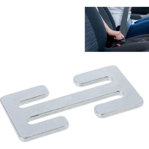 Car Seat Belt Stopper Button Universal Limit Lock Clip Safety Buckles Retainer Black Car Parts Fastener Auto Accessories