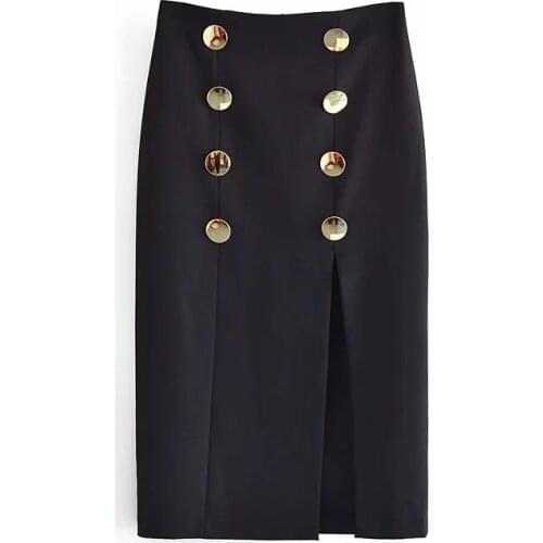 BLSQR Slit Pencil Skirts