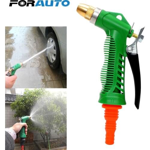Household Garden Car Wash Water Gun Adjustable Pressure Water Gun Copper Washer Gun Nozzle Durable Garden Tools Car Styling