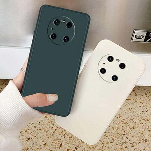 Fully camera phone case For Huawei Mate 40 Pro 30 Mate 20 case Soft silicone cover For Huawei P50 Pro P40 P30 P20 Pro