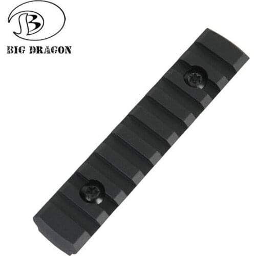 BIG DRAGON CNC M-LOK 9 Slots Rail Panel Cover Pieces for Tactical Airsoft Rifle AEG M4 M4A1 Hunting Toy Gun Gel Ball Accessory