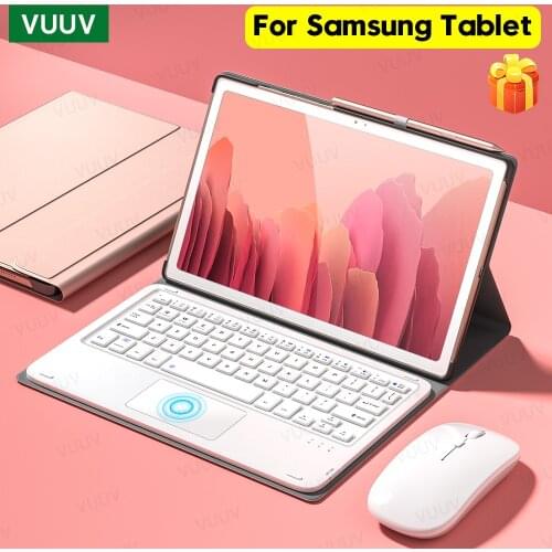 Keyboard Mouse Case For Samsung Tab S6 Lite Funda Tablet For Samsung Galaxy Tab A7 2020 S7 S6 S5e S4 A 2019 2016 10.1 2018 Cover