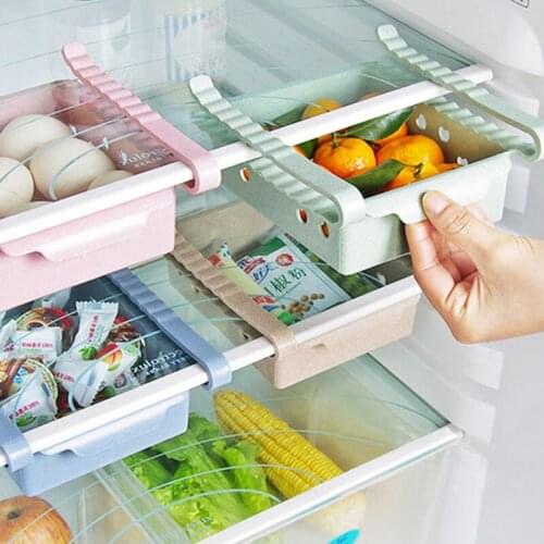 Baby Feeding Nipple Storage Multifunction Eco-Friendly Refrigerator Storage Rack Fridge Shelf Holder Pull-out Drawer Organiser