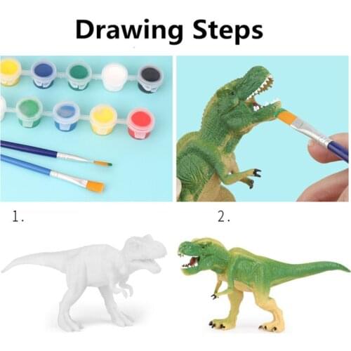 Dinosaurs Toys Art and Craft Supplies Party Favors for Boys Girls Age 4 5 6 7 T3LA