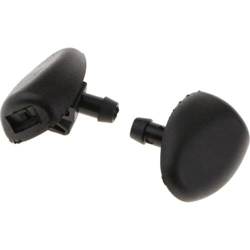 Windshield Water Jet Washer Nozzle Single Hole (Set of 2) for 206 407