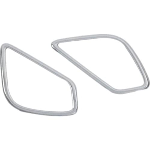 ABS Chrome Cover Trim Back Tail Rear Fog Light Lamp Frame Stick 2Pcs for Mitsubishi Eclipse Cross 2018 2019