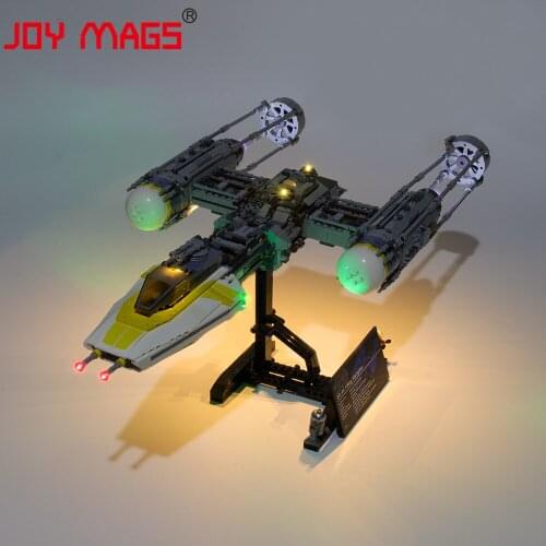 JOY MAGS Only Led Light Kit For 75181 Star War Y-Wing Star fighter Compatible With 05143 1106 , (NOT Include Model)