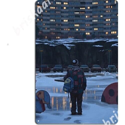 Bostadsmauer Metal Signs Club Home Custom Garage Club Wall Decor Tin sign Posters