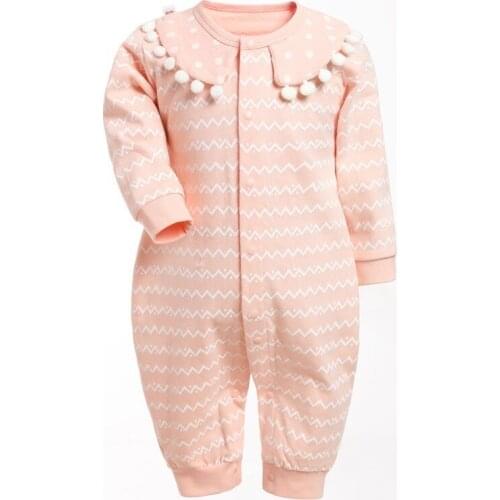 BABY GIRL CLOTHES New Born Baby Clothes Outfits Infant Roupas Jumpsuit Cotton Stripped Cute Clothing Body Overalls Wholesale
