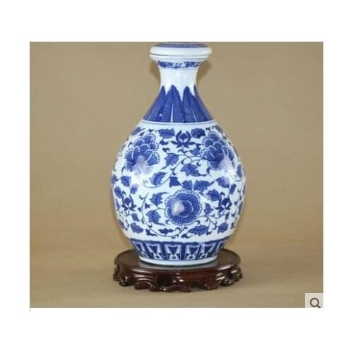 Okho spring sealed canister Store it ceramic bottle White wine with five catties medicine wine brewed wine jar