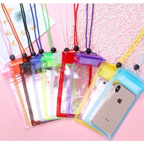 Strong 3 Layer Sealing Swimming Bags Waterproof Smart Phone Pouch Bag Diving Bags For iPhone Pocket Case For Samsung Xiaomi HTC