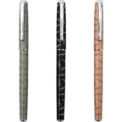 1pc Fountain Pen Posture Correction Student Writing Ink Pens Hooded Nib 0.5mm Silver Clip Metal Pen Stationery School Supplies87