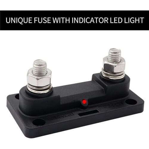 35-300A High-Current Removable Side Plate Fuse Automotive Fuse Holders With Indicator Light For Flexible Wiring