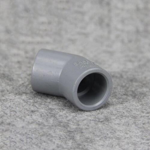 CPVC Connector 45 Degrees Elbow Aquarium Fish Tank Pipe Joints Garden Water Connectors CPVC Tube Joint 1 Pcs